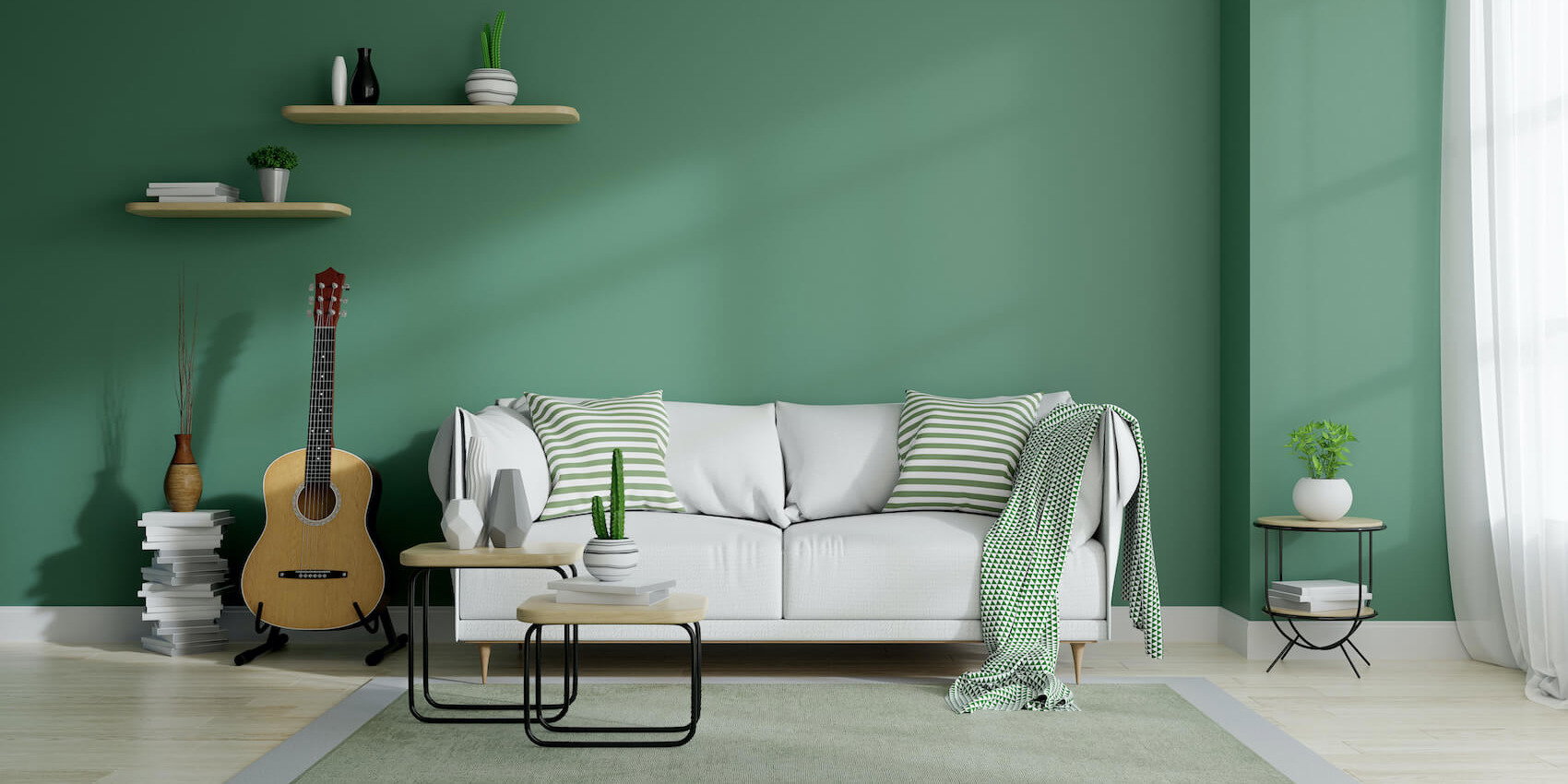 Wandgestaltung farbe