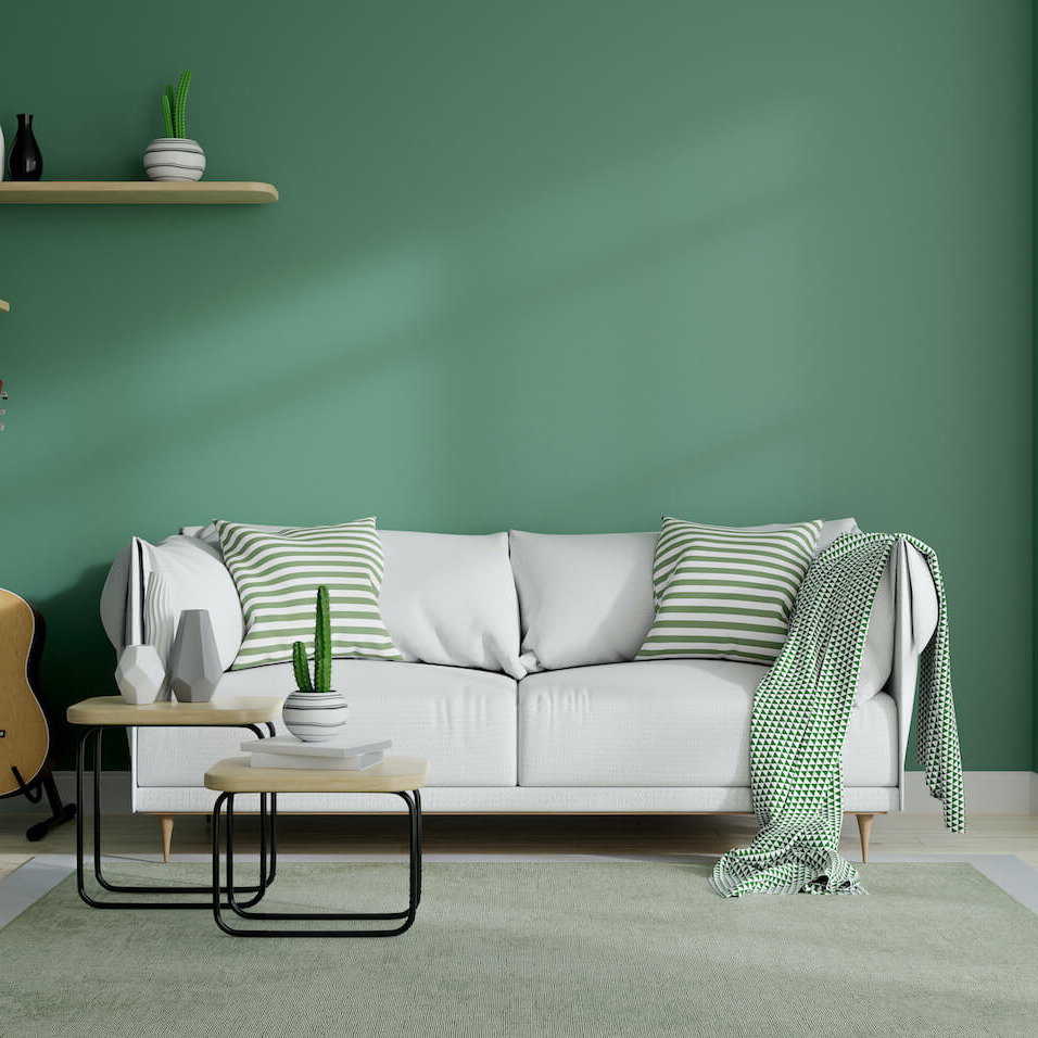 Wandgestaltung farbe