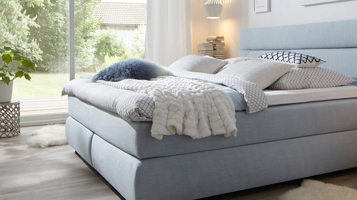 Boxspringbett, Schlafzimmer,