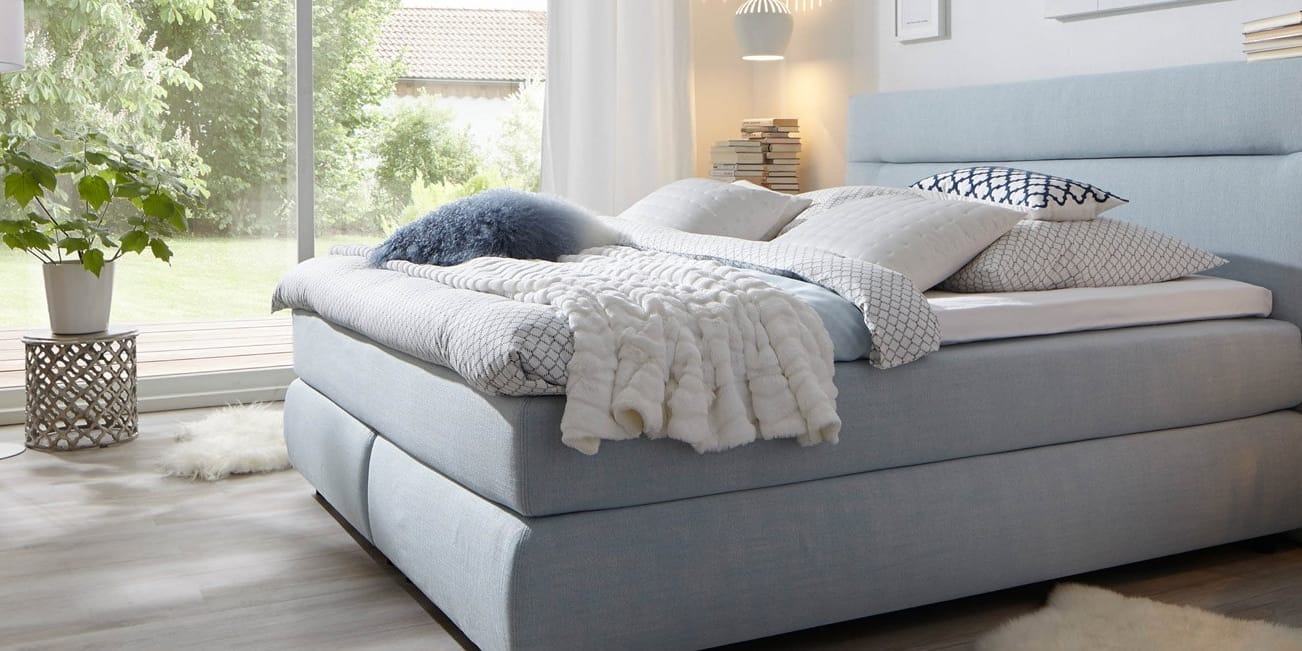 Boxspringbett, Schlafzimmer,