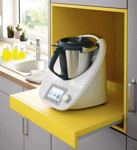 Aufklappbares System für Thermomix