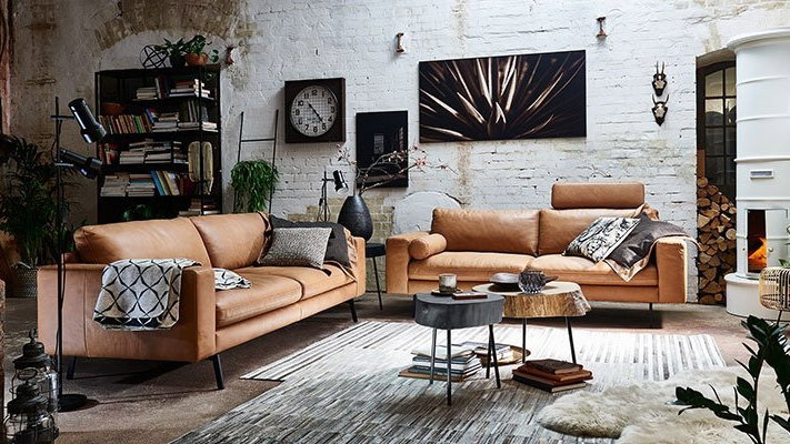 Sofa, bequemes Sofa, Ledersofa, perfektes Sofa für Wohnzimmer