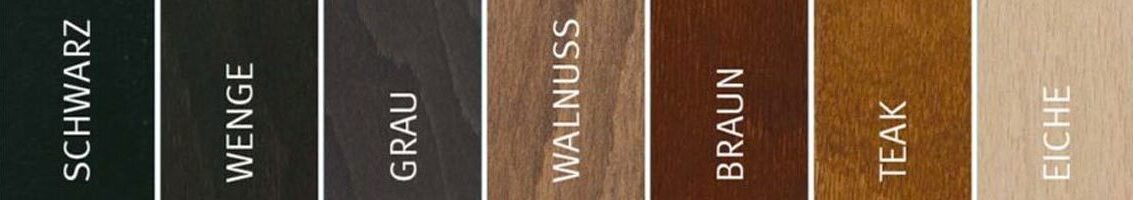 Holzfarben der Stressless Produkte