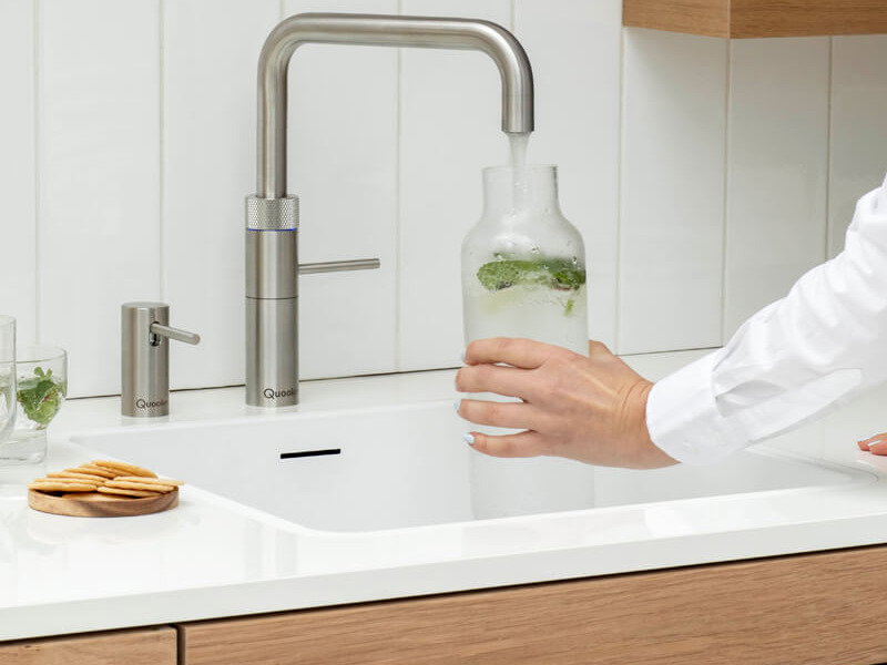 Quooker Fusion, kochendes Wasser, Wasserhahn