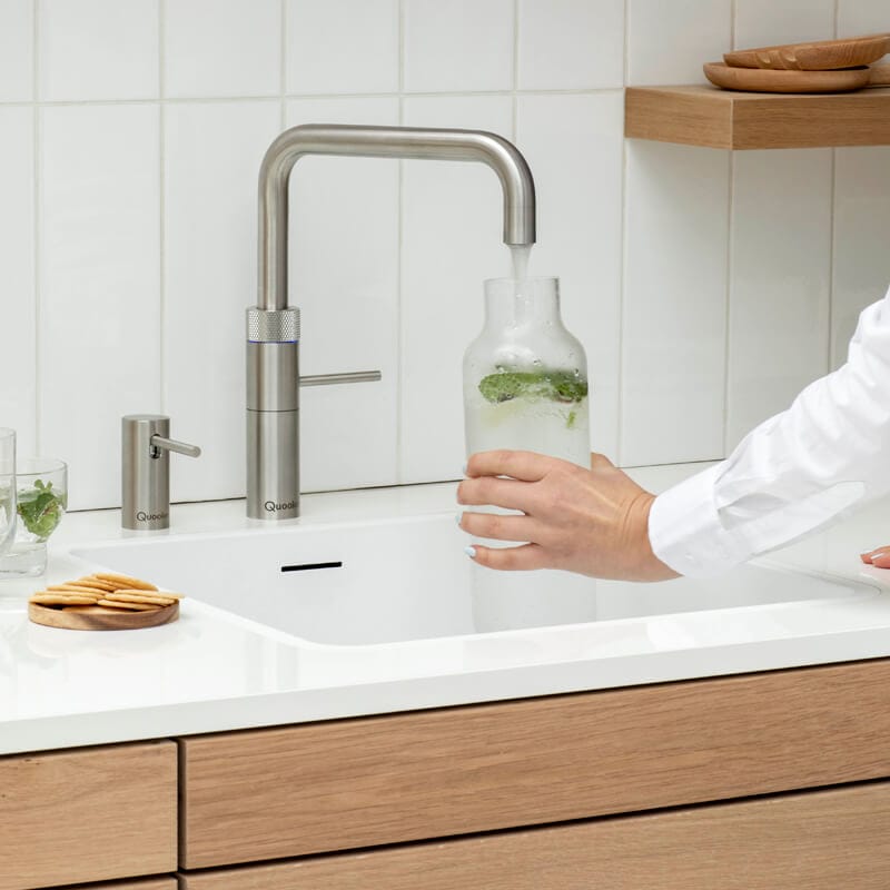 Quooker Fusion, kochendes Wasser, Wasserhahn