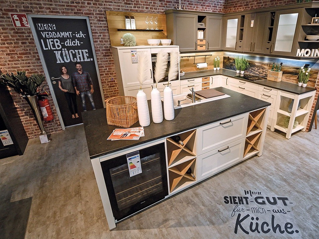 Foto einer Ausstellungsküche des Küchenstudios Kemner Home Company Küchen