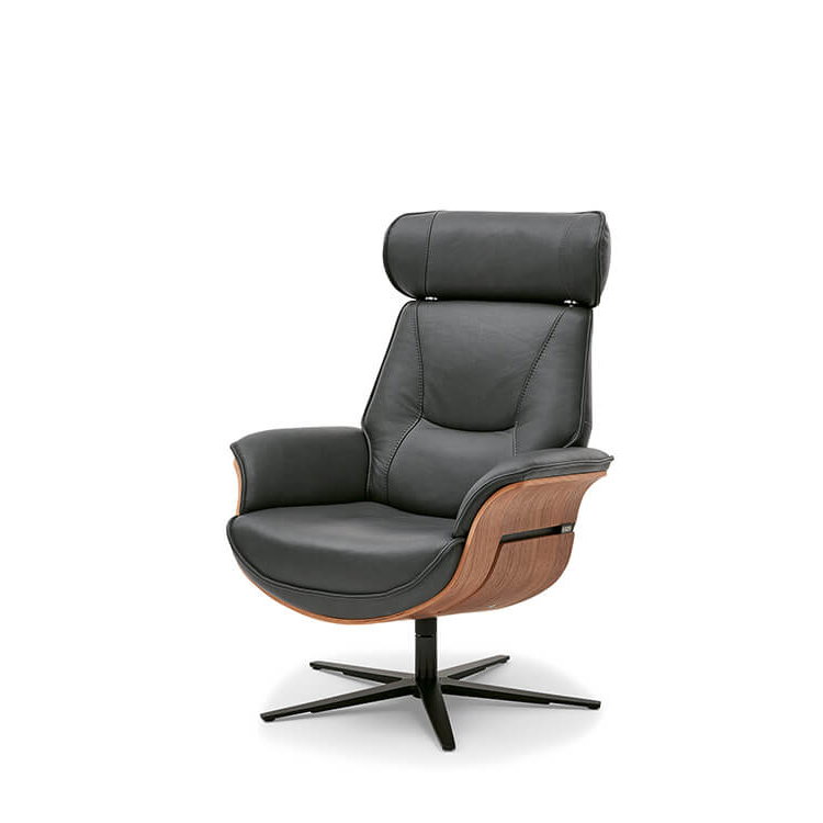Musterring MR276 Relaxsessel schwarz Freisteller
