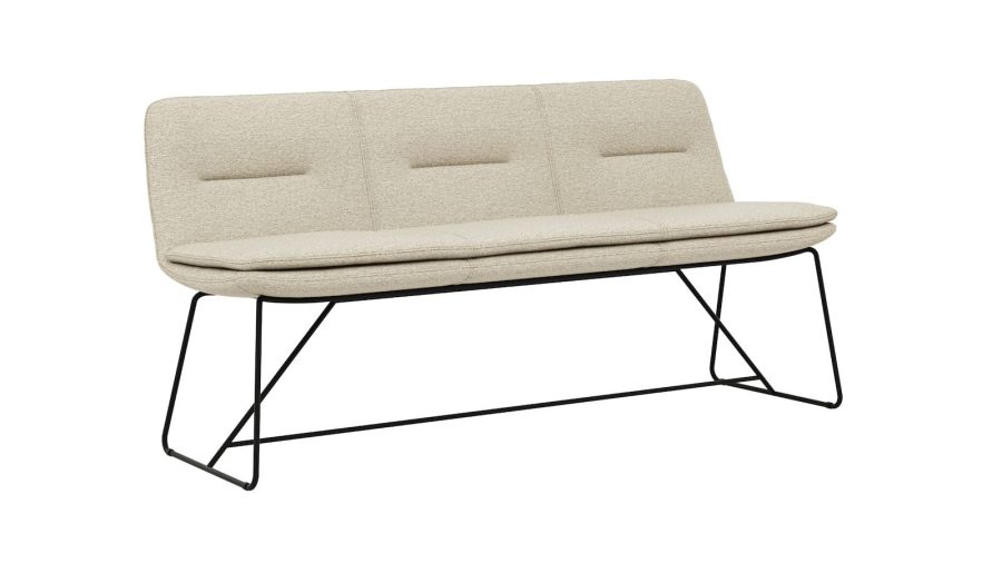 Polsterbank Macano (180 cm) in Beige von Global Family