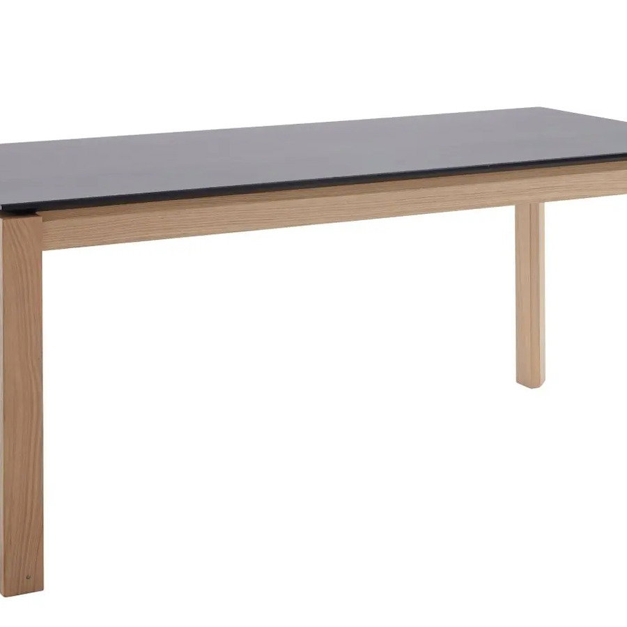 Esstisch 5000 - LB ca. 180x90 cm, Kunststoff, Dunkelgrau