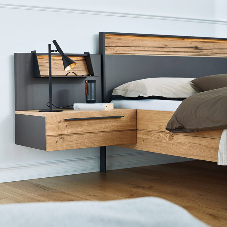 Musterring Joline Bett H&auml;ngekonsole
