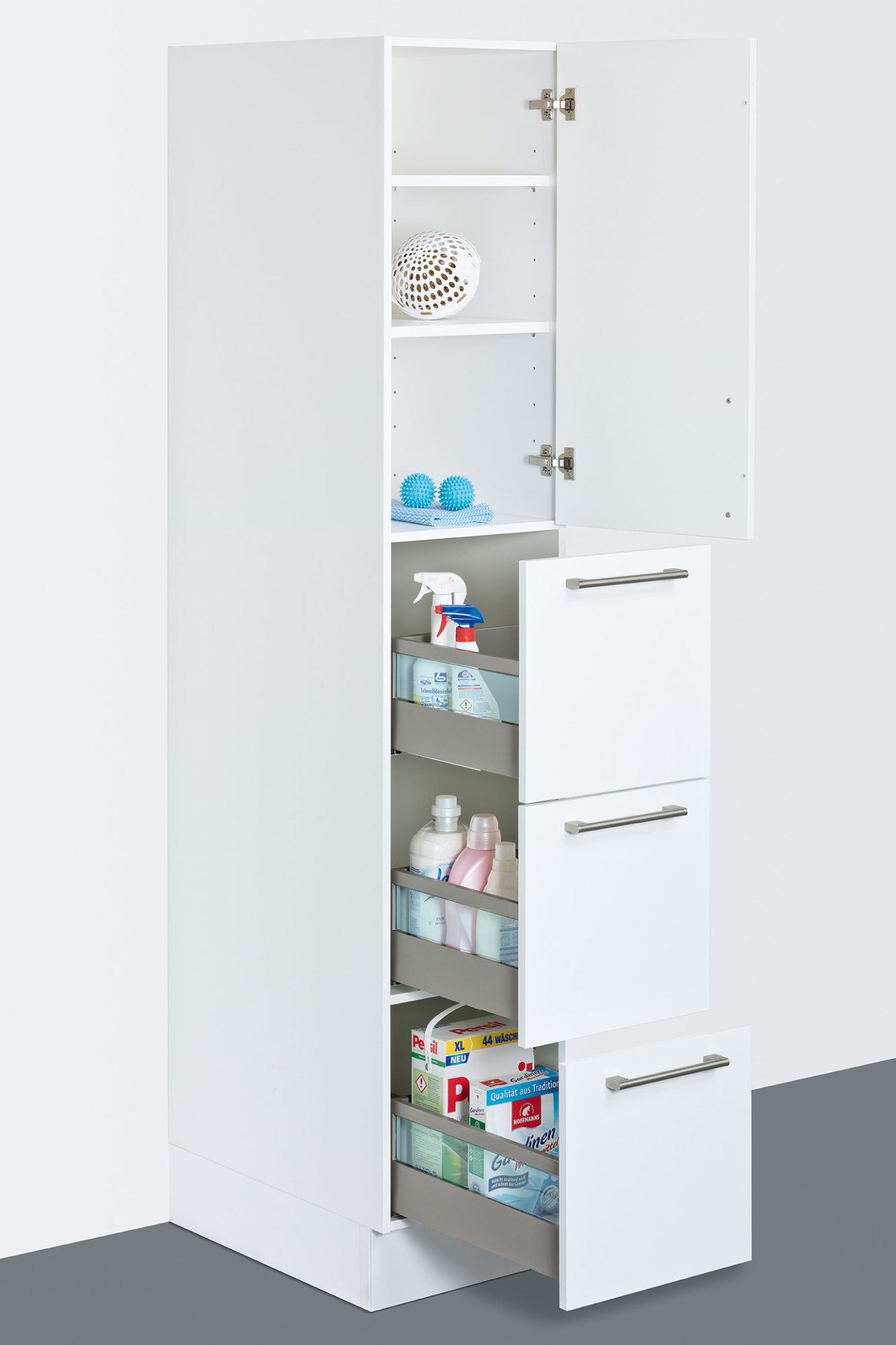 Hauswirtschaftsraum Ausziehbarer Schrank