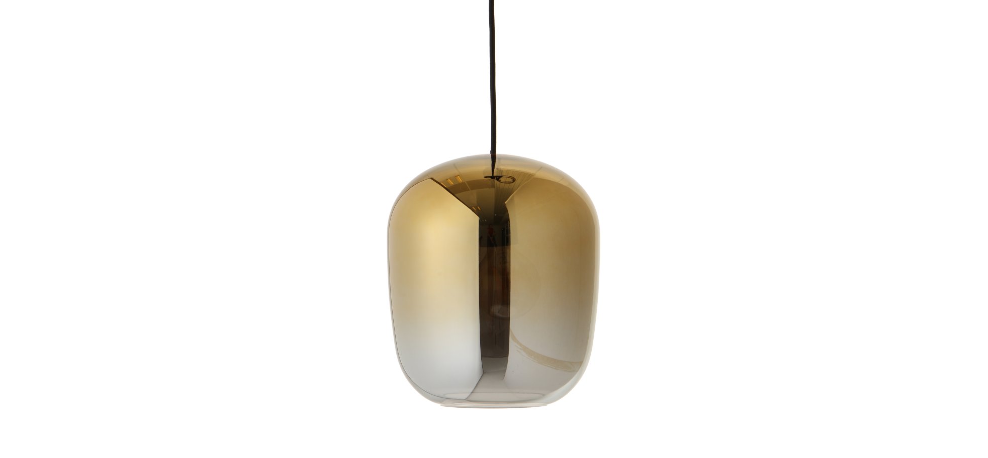 Pendelleuchte, 1-flg., HØ ca. 30x25 cm