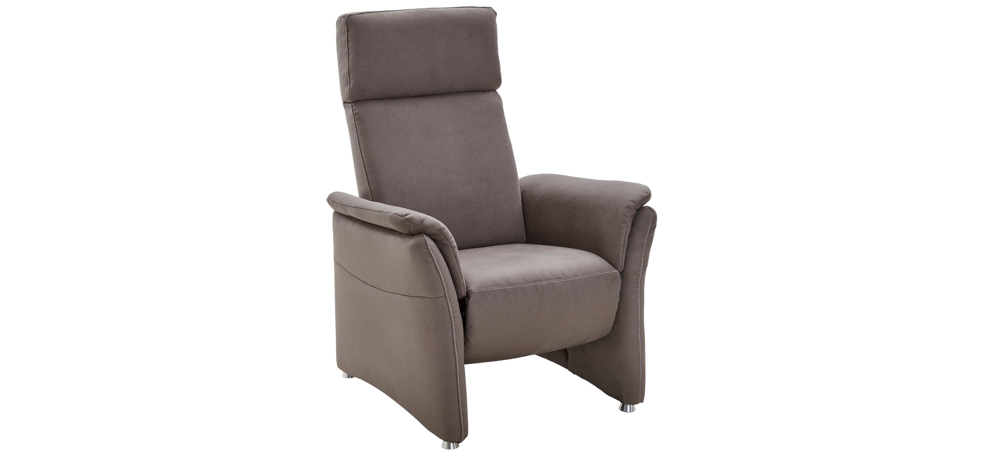 Relaxsessel Arima - Kopf-/Fußteil/Rückenlehne verstellbar, Stoff, Dunkelbraun – Bild 6