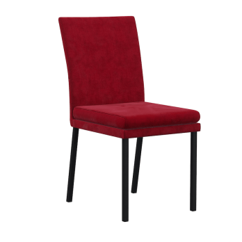 Stuhl Saragossa - Stoff, Rot von Global Select