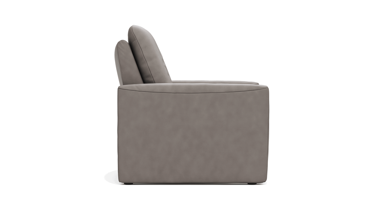 Sessel Tenero - inkl. Relaxfunktion, Stoff, Grau von Global Select