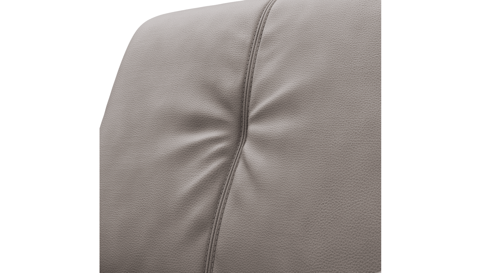 Sessel Tenero - inkl. Relaxfunktion, Stoff, Grau von Global Select