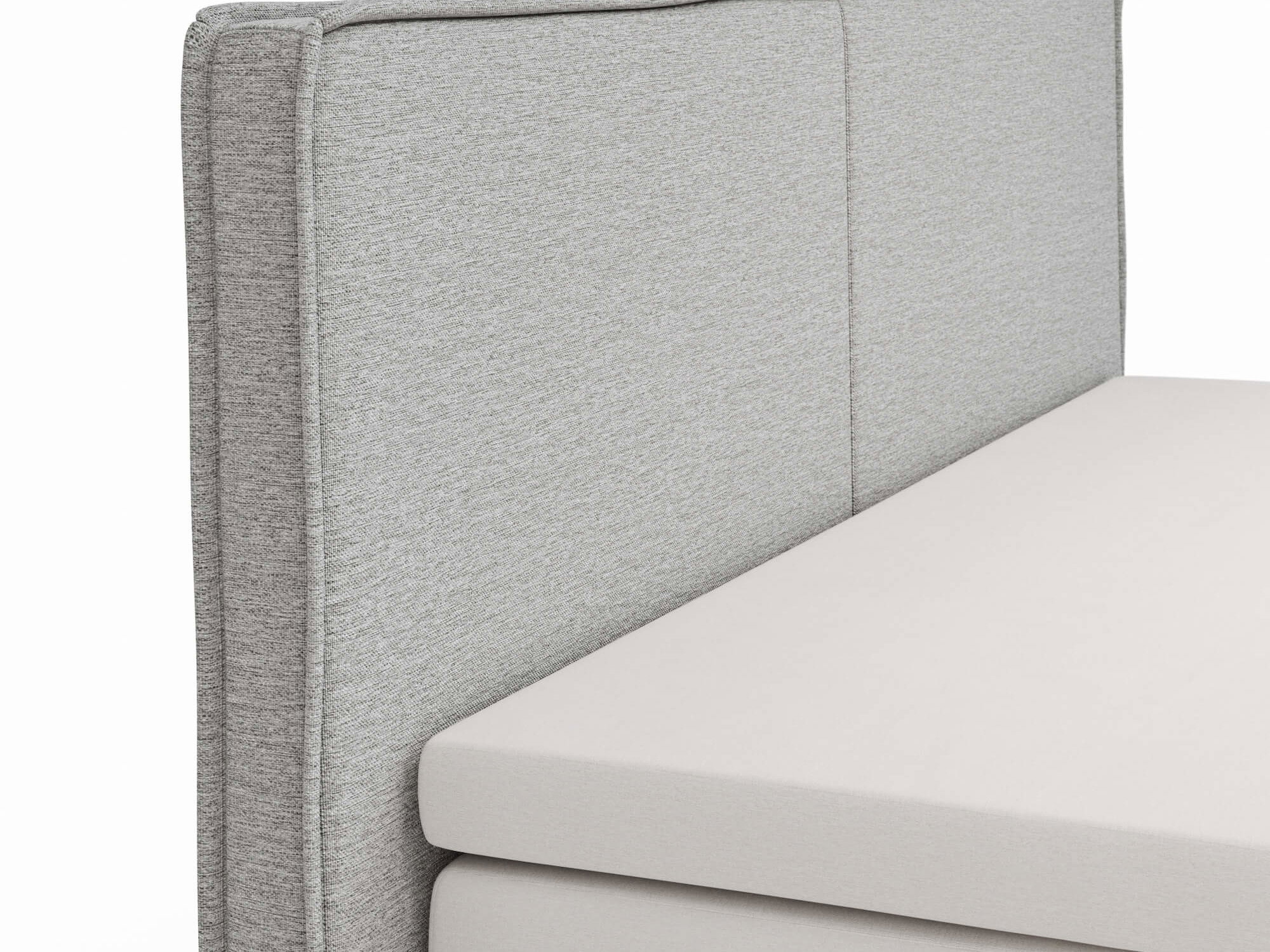 Boxspringbett Alpin von Natura Home, Variante in grau