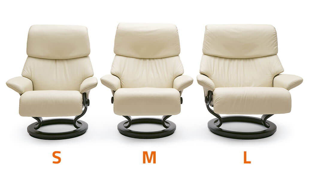 Stressless Sessel Gr&ouml;&szlig;en