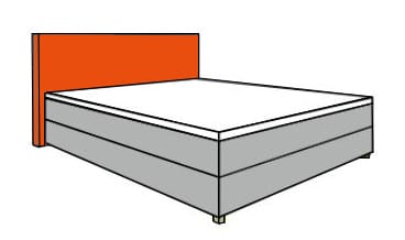 Kopfteil Boxspringbett