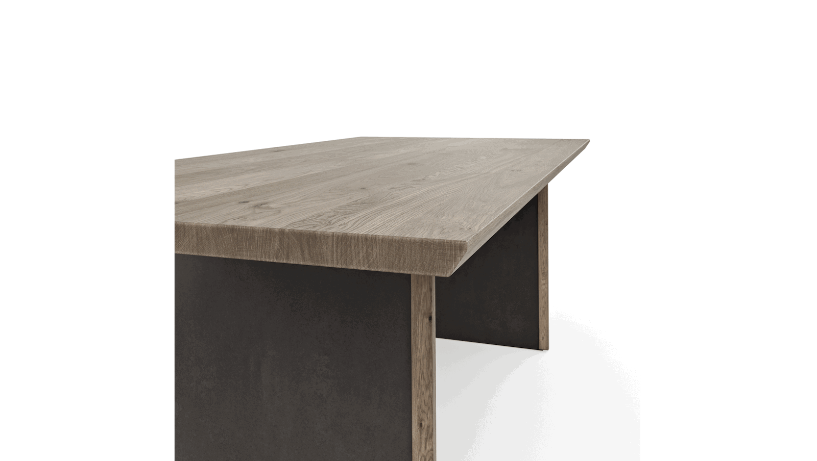 Esstisch Bakersfield - LB ca. 240x100 cm, Asteiche massiv, barrique von Natura Home