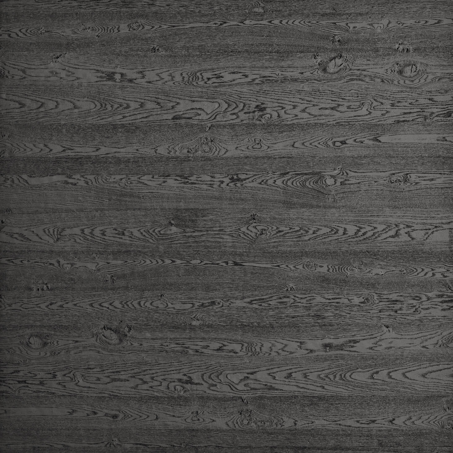 Couchtisch Kai - LBH ca. 70x70x42 cm, Asteiche massiv, Schwarz