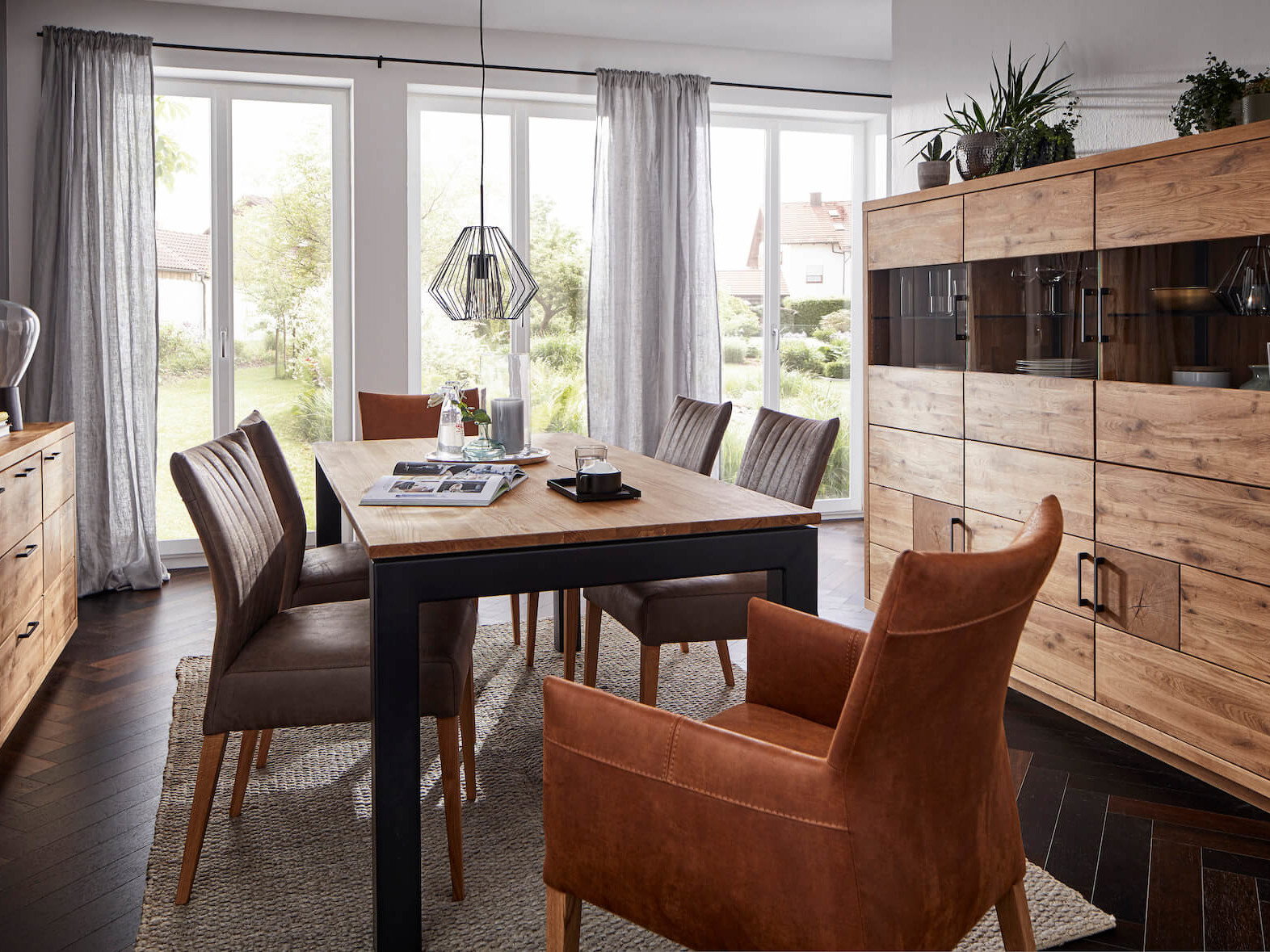 Sideboard Hartford von Natura Home, aus massiver Eiche