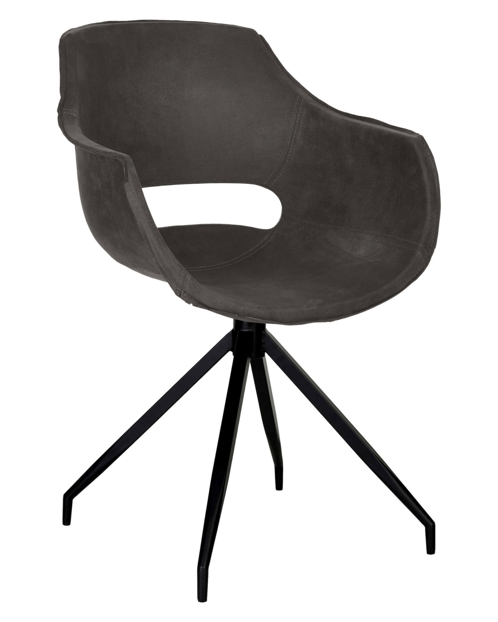 Klier Home Concept Stuhl in Dunkelgrau