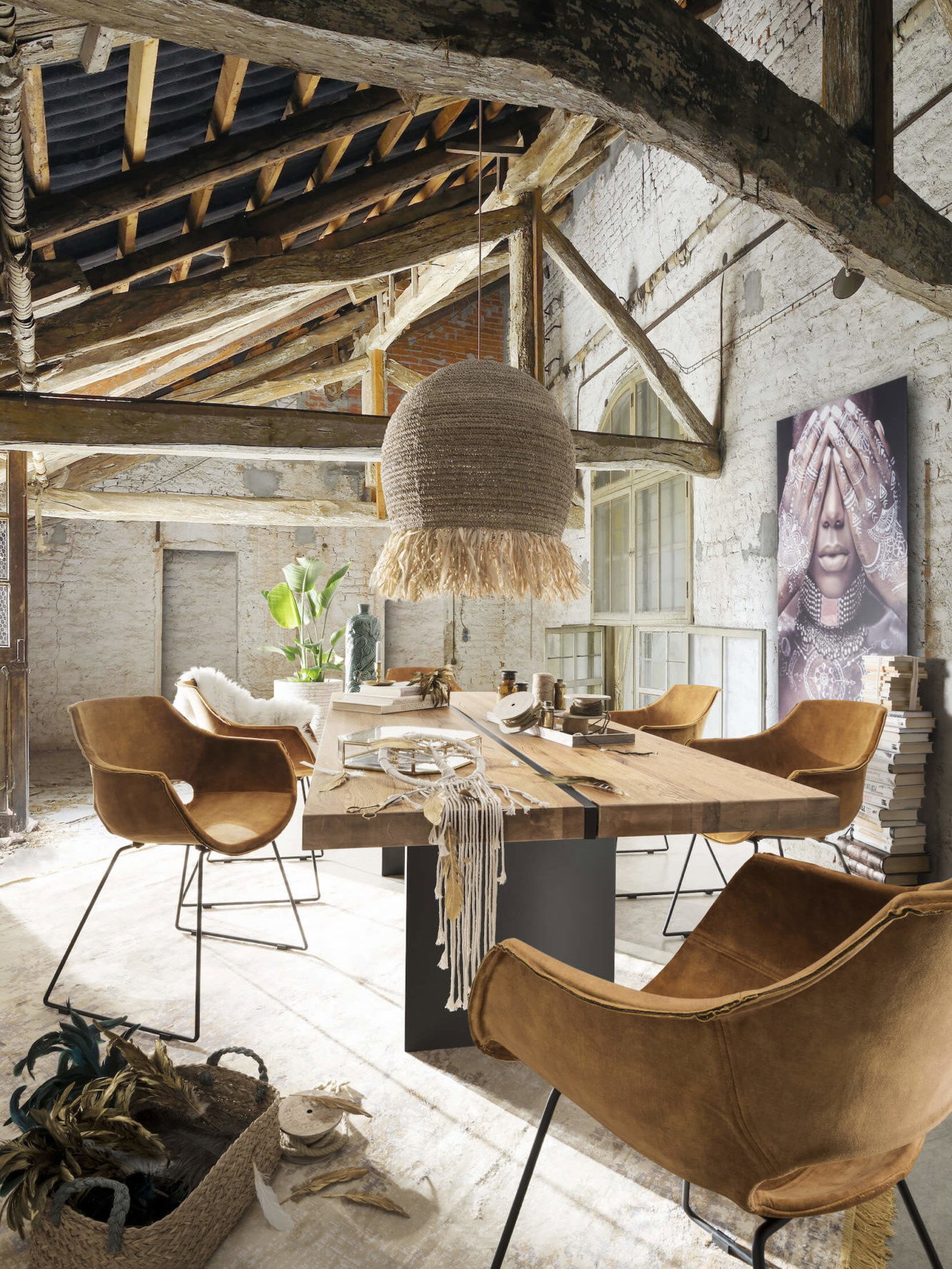 Klier Home Concept Esstisch mit Stühlen