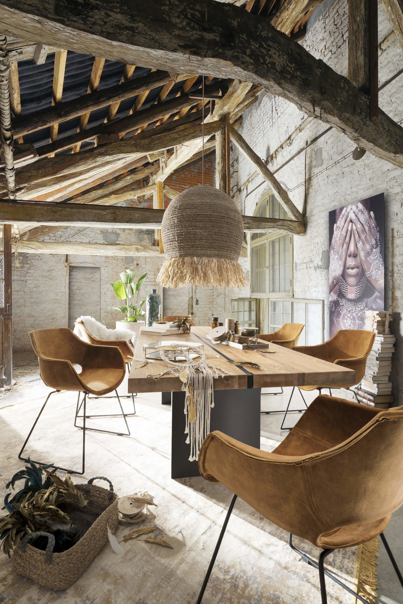 Klier Home Concept Esstisch mit Stühlen
