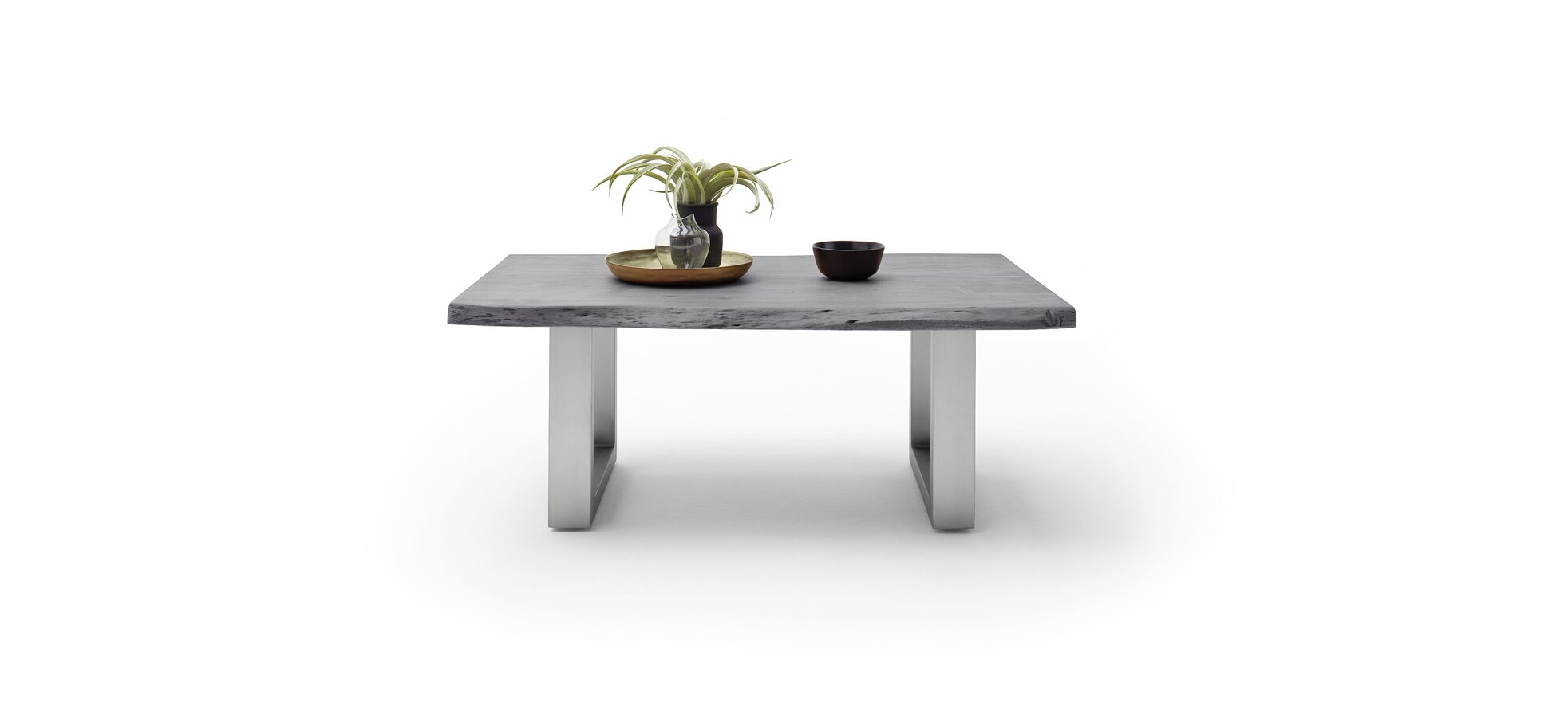 Couchtisch MAIDI grau mit U-Gestell – Bild 2