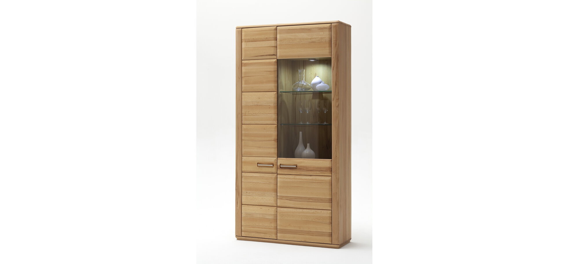 Vitrine in Kernbuche