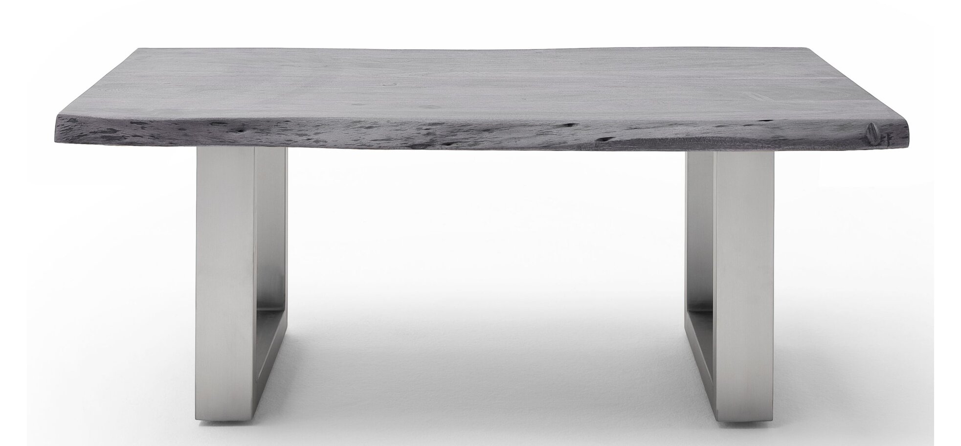 Couchtisch MAIDI grau mit U-Gestell