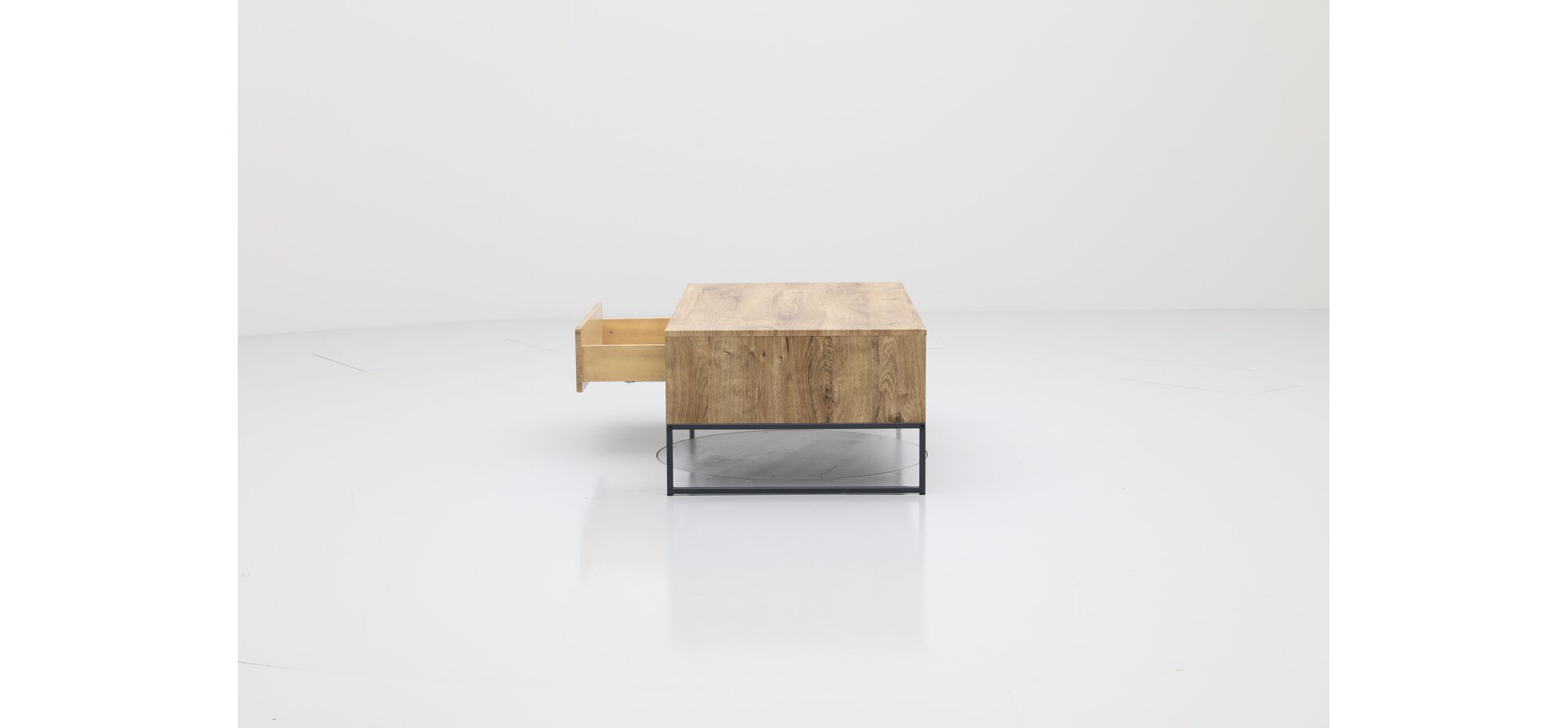 Sideboard Haveleiche Cognac Nachbildung mit Metallgestell – Bild 5