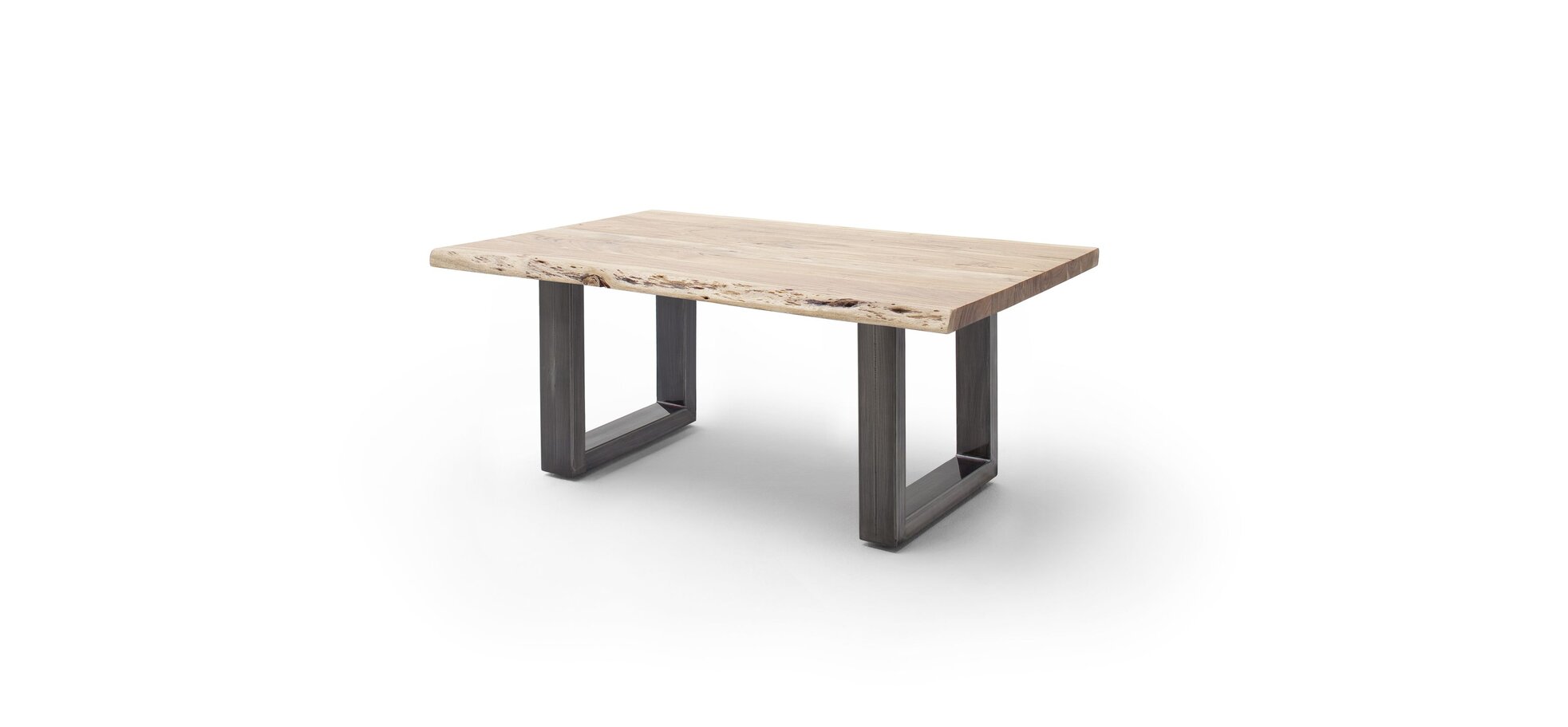 Couchtisch MAIDI braun/grau mit U-Gestell – Bild 4