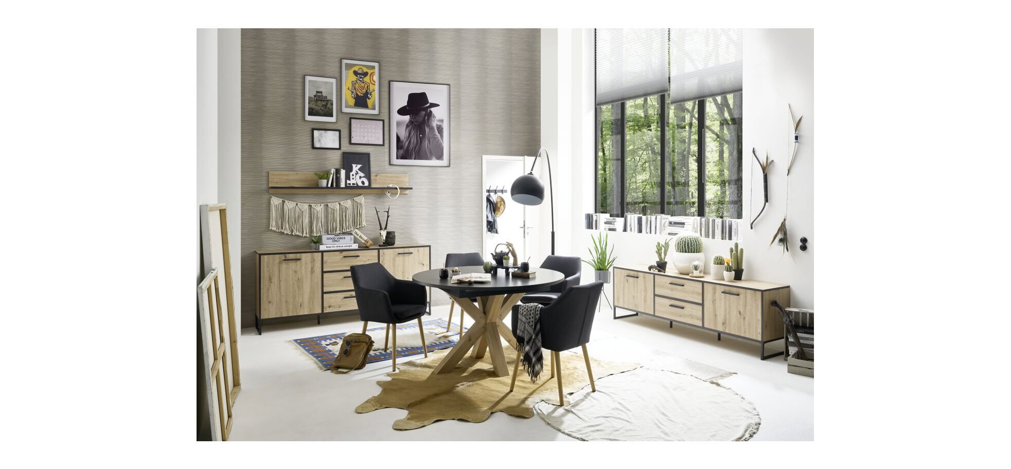Wandboard - Eiche Dekor – Bild 3