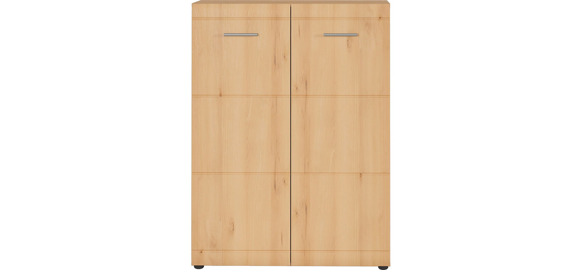 Schuhschrank GALDO 2-türig Edelbuche Nachbildung – Bild 2