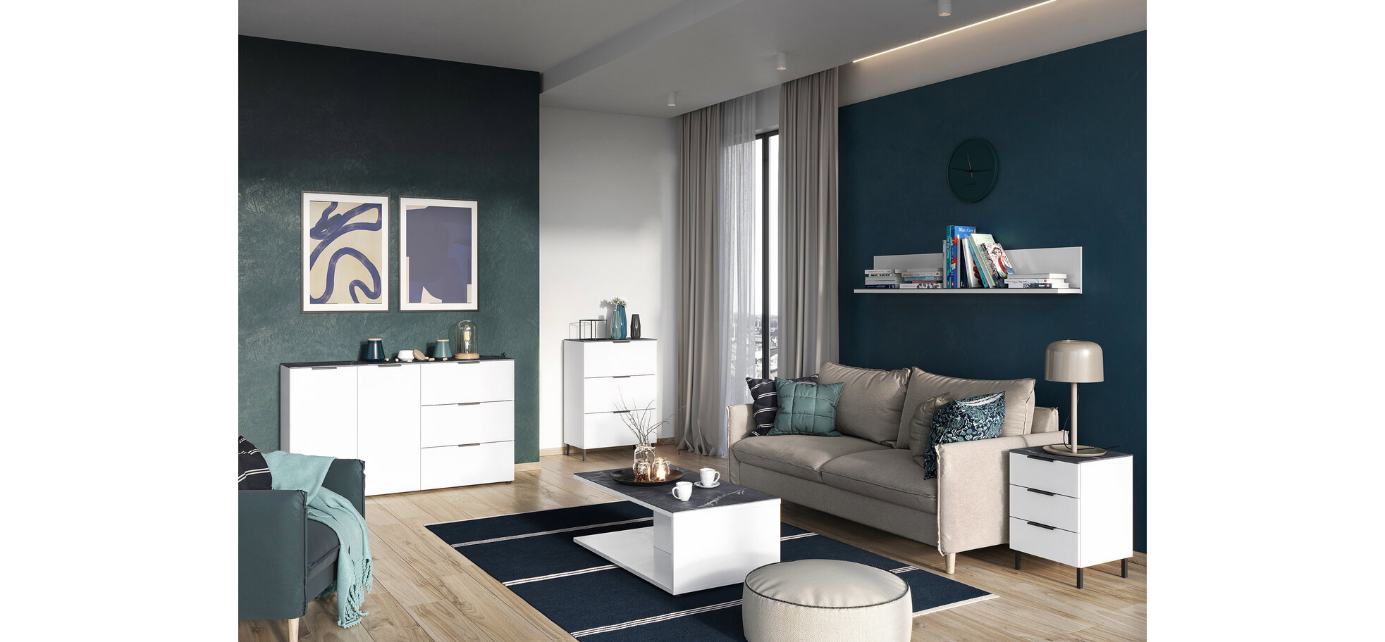 Wandboard GIWON weiß – Bild 6
