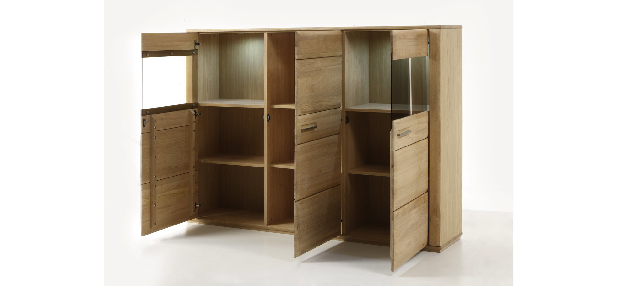Highboard in Eiche – Bild 2