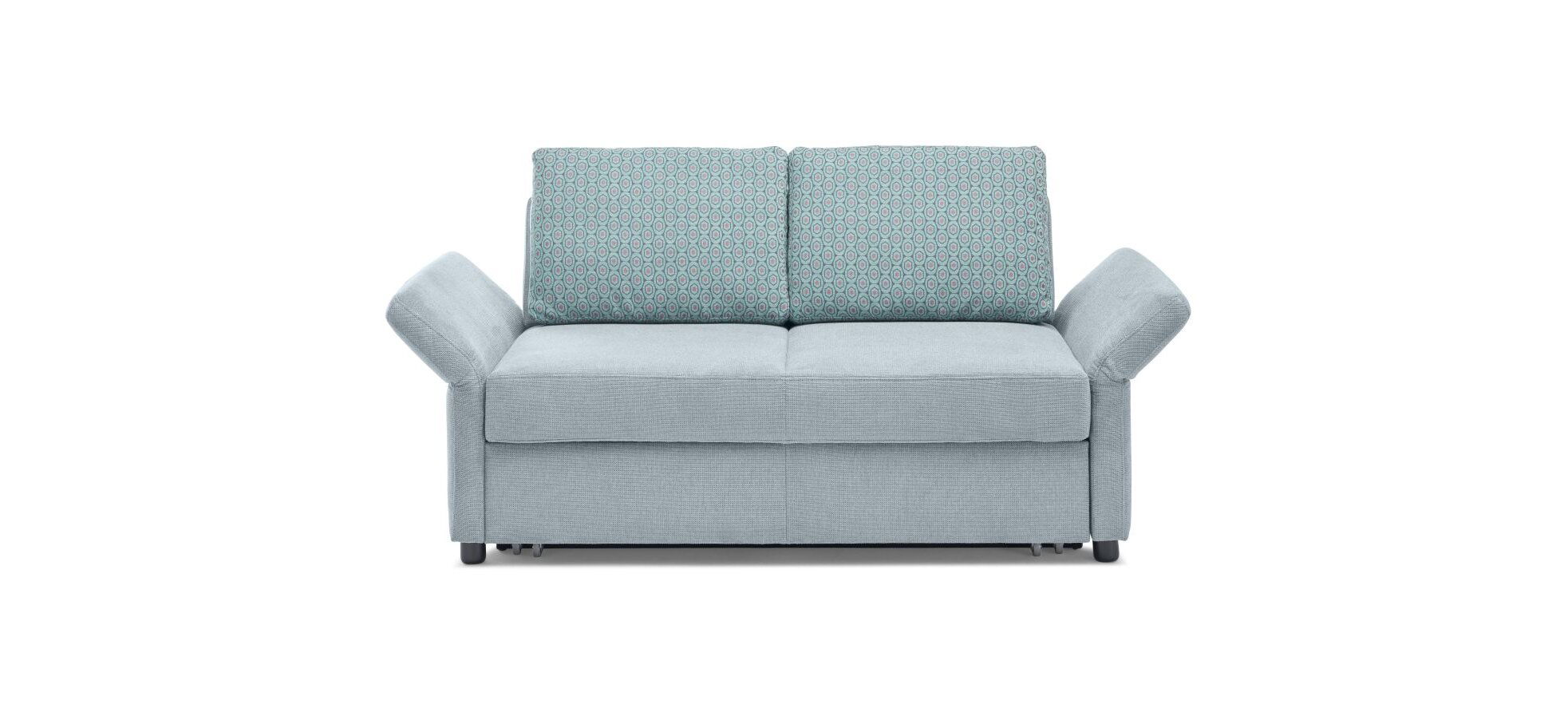 Sofa Pro Flexx 2-Sitzer in Stoff Graublau Home Company Möbel
