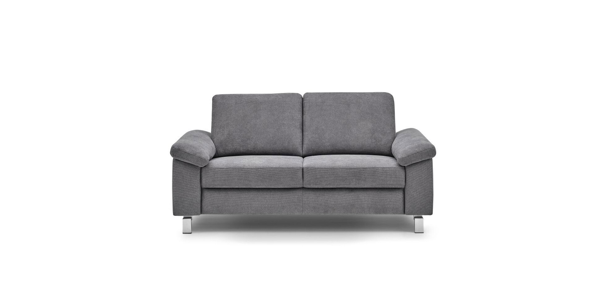 Sofa CALM PLUS - keine Funktionen, 2,5-Sitzer, Anthrazit, Flachgewebe