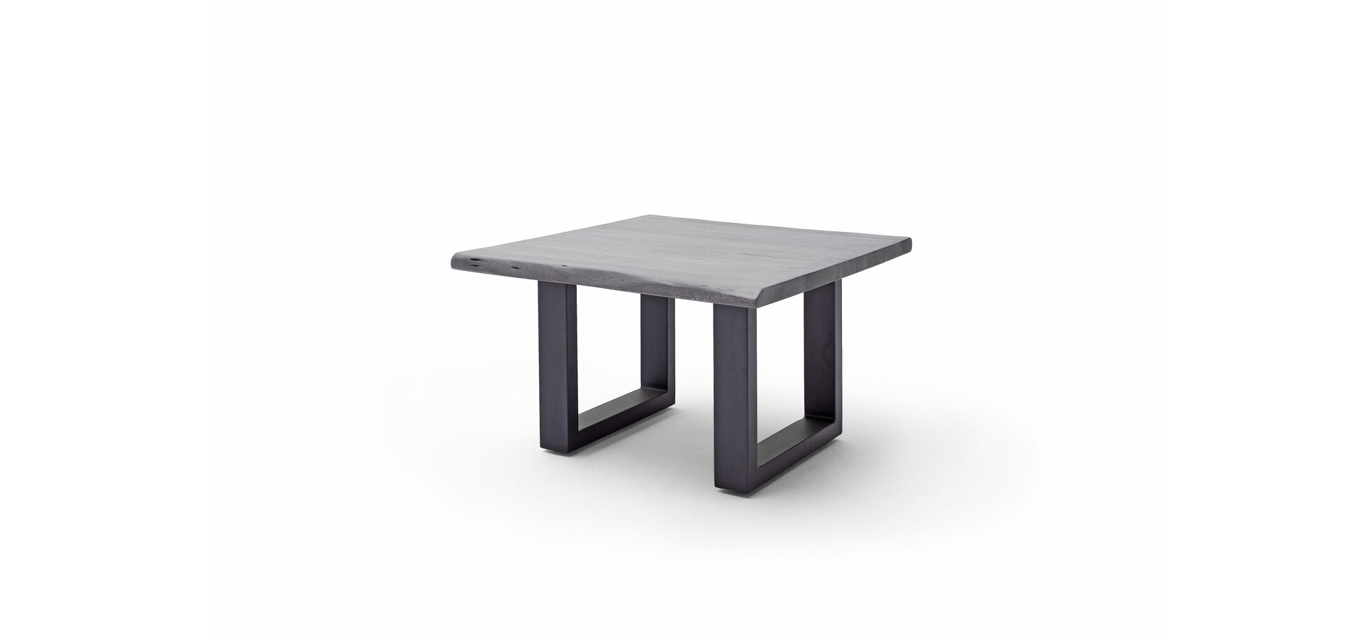 Couchtisch MAIDI grau mit U-Form Gestell – Bild 4