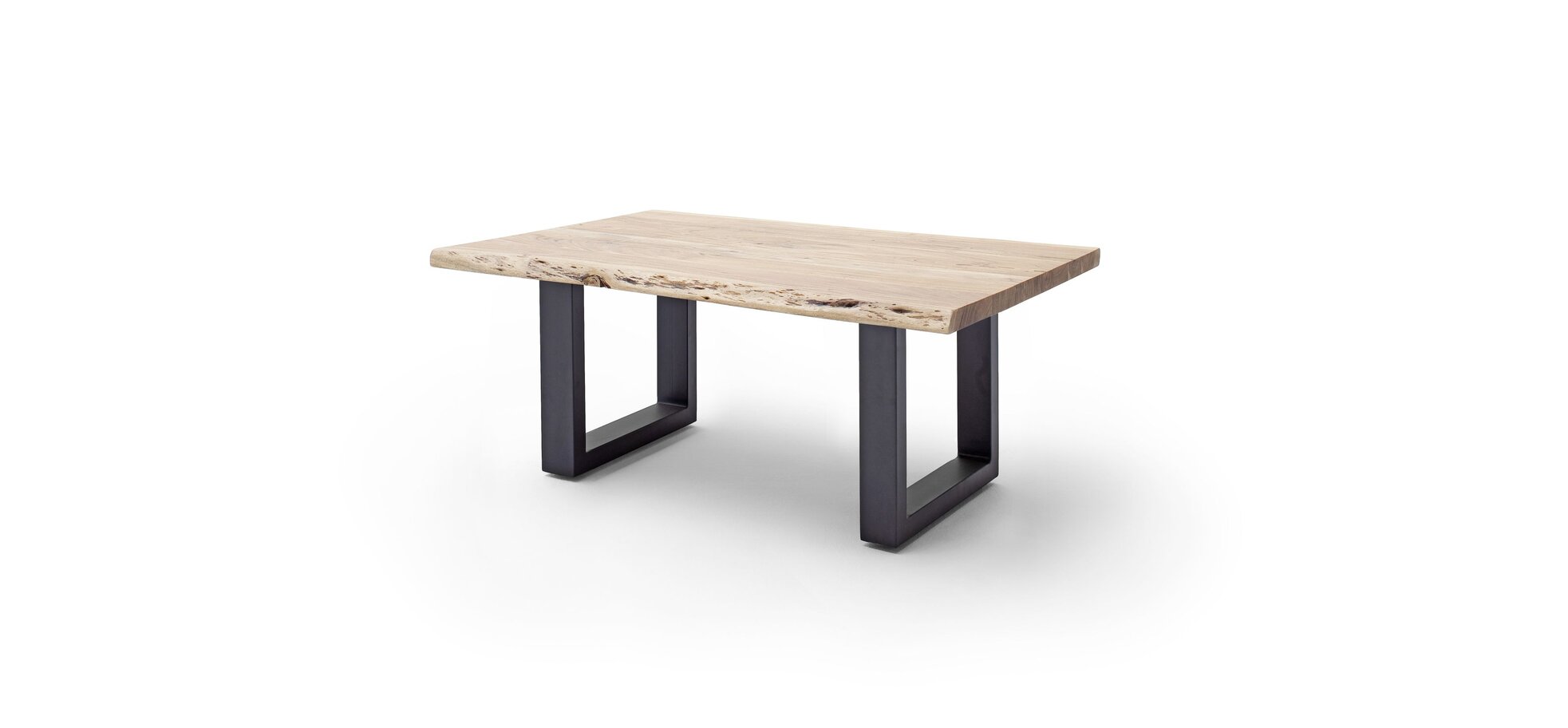 Couchtisch MAIDI braun/grau mit U-Gestell – Bild 2