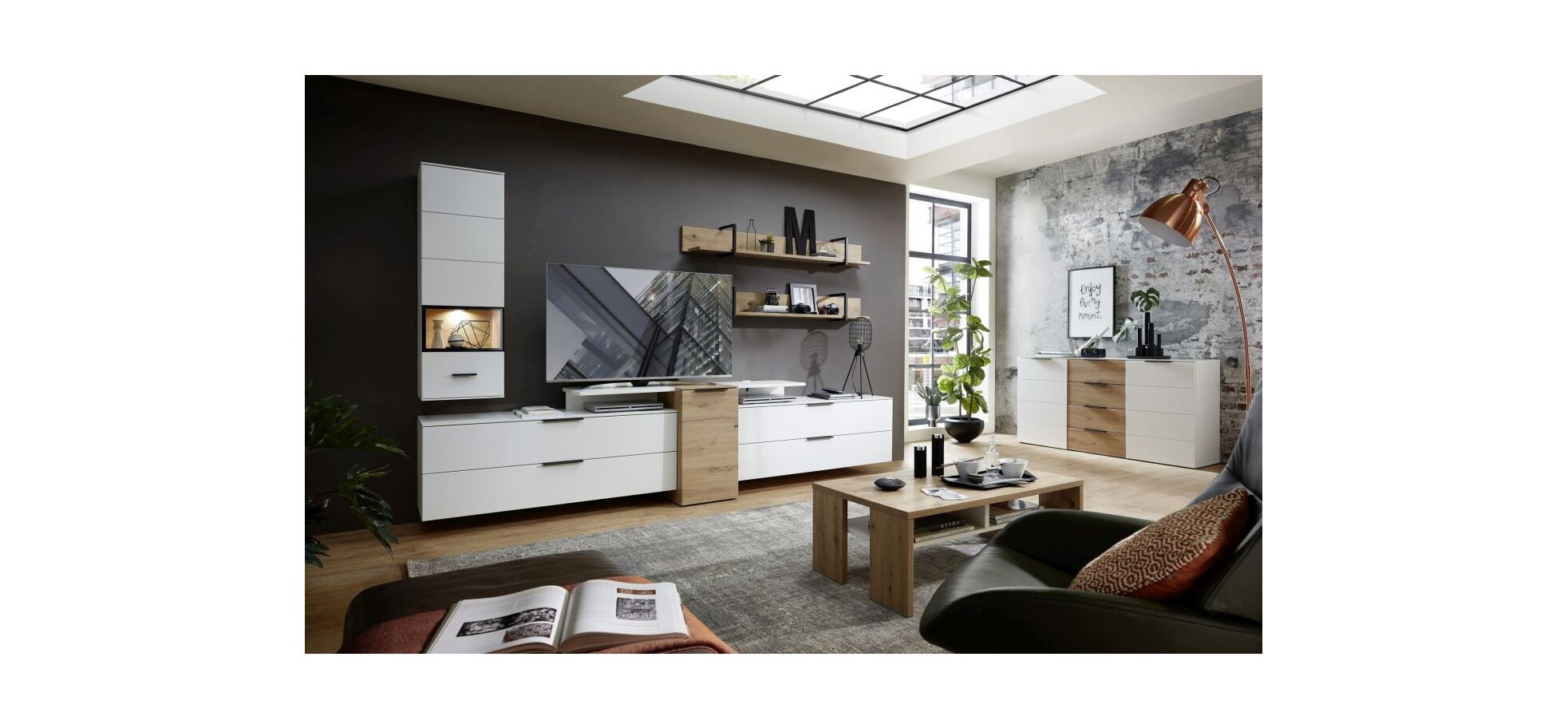 Wandboard - Eiche Dekor – Bild 3