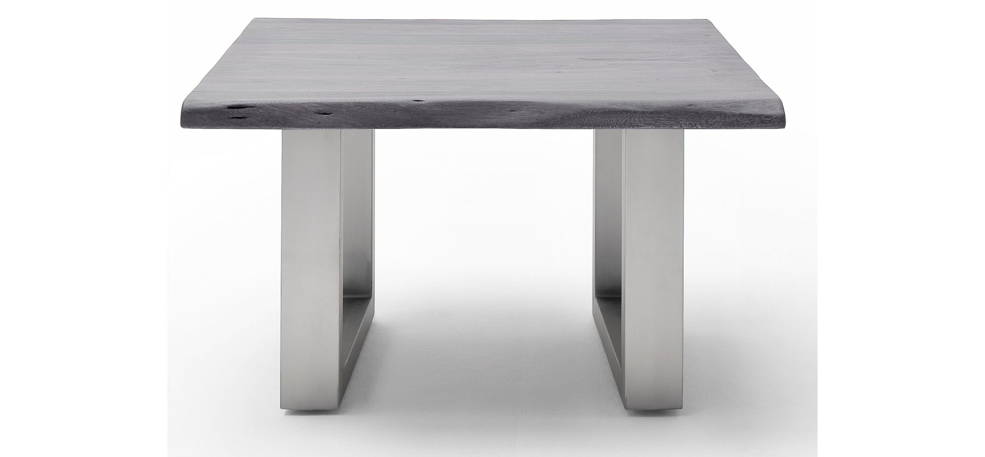 Couchtisch MAIDI grau mit U-Form Gestell