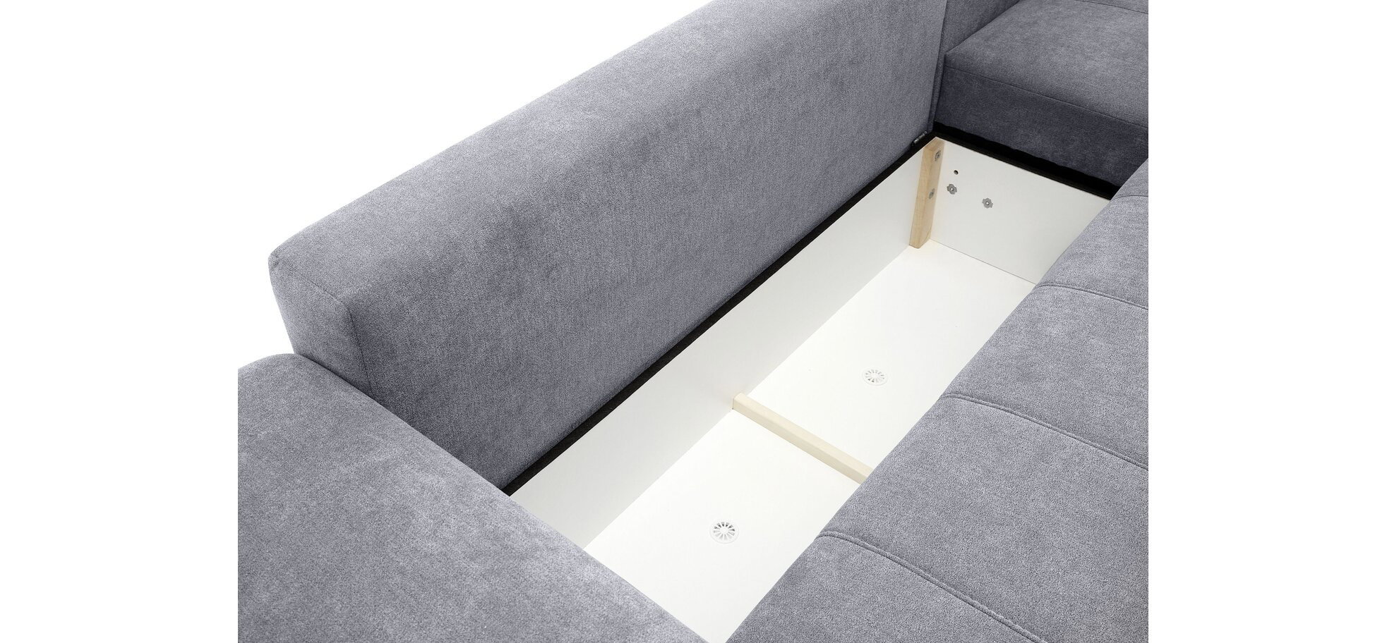 Ecksofa NABAN anthrazit mit Schlaffunktion – Bild 6