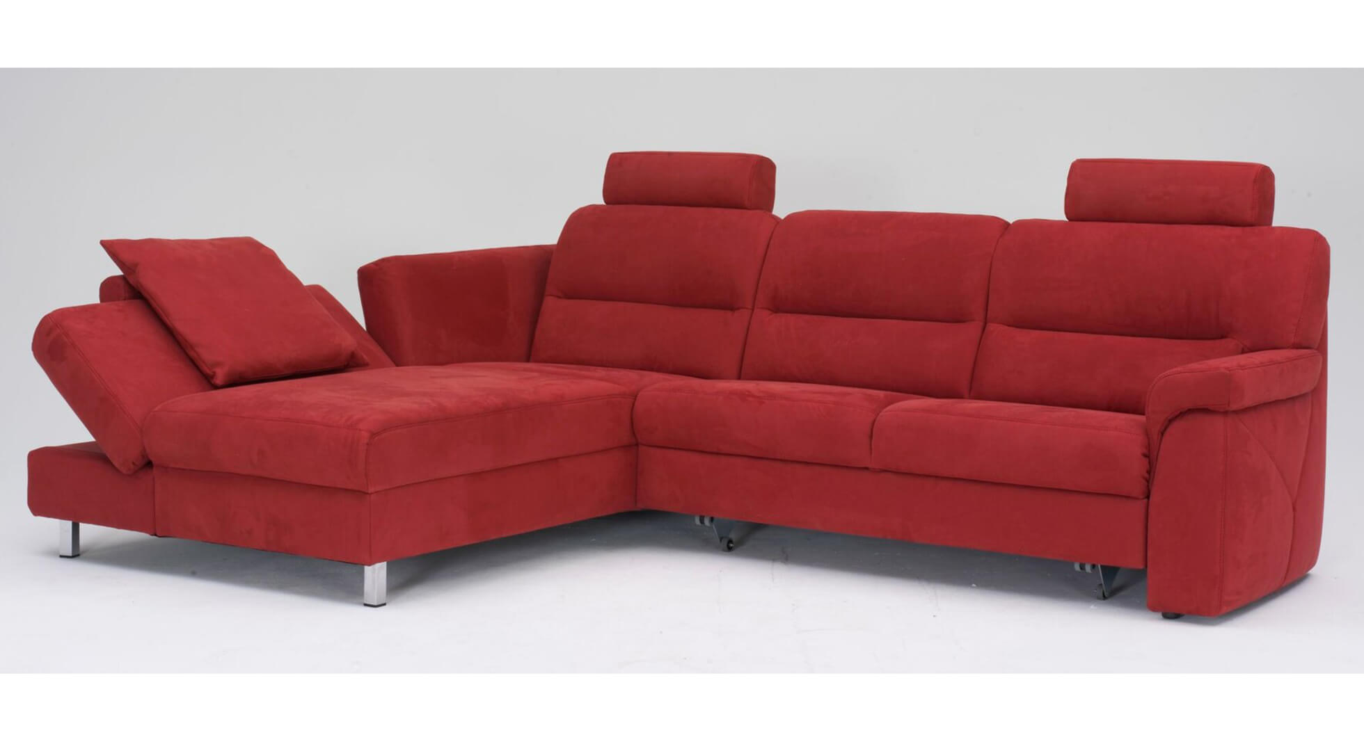 Polsterecke in rot