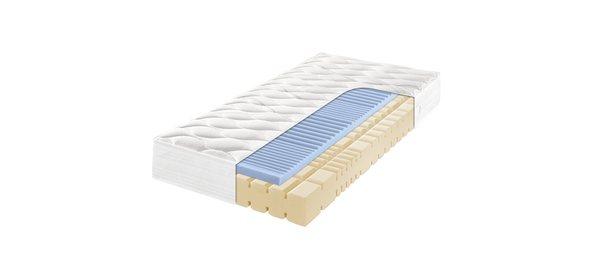 7-Zonen-Thermo-Gel-Ortho-cel®-Kaltschaumkern-Matratze Fila KS ca. 100x200 cm