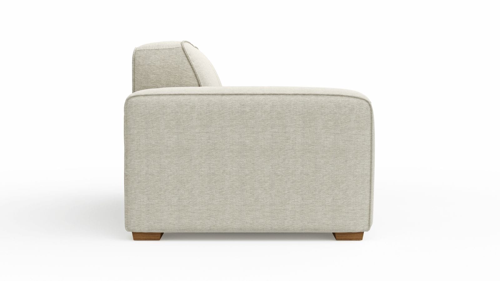 Sofa Denver - 2,5-Sitzer, Stoff, Natur von Natura Home