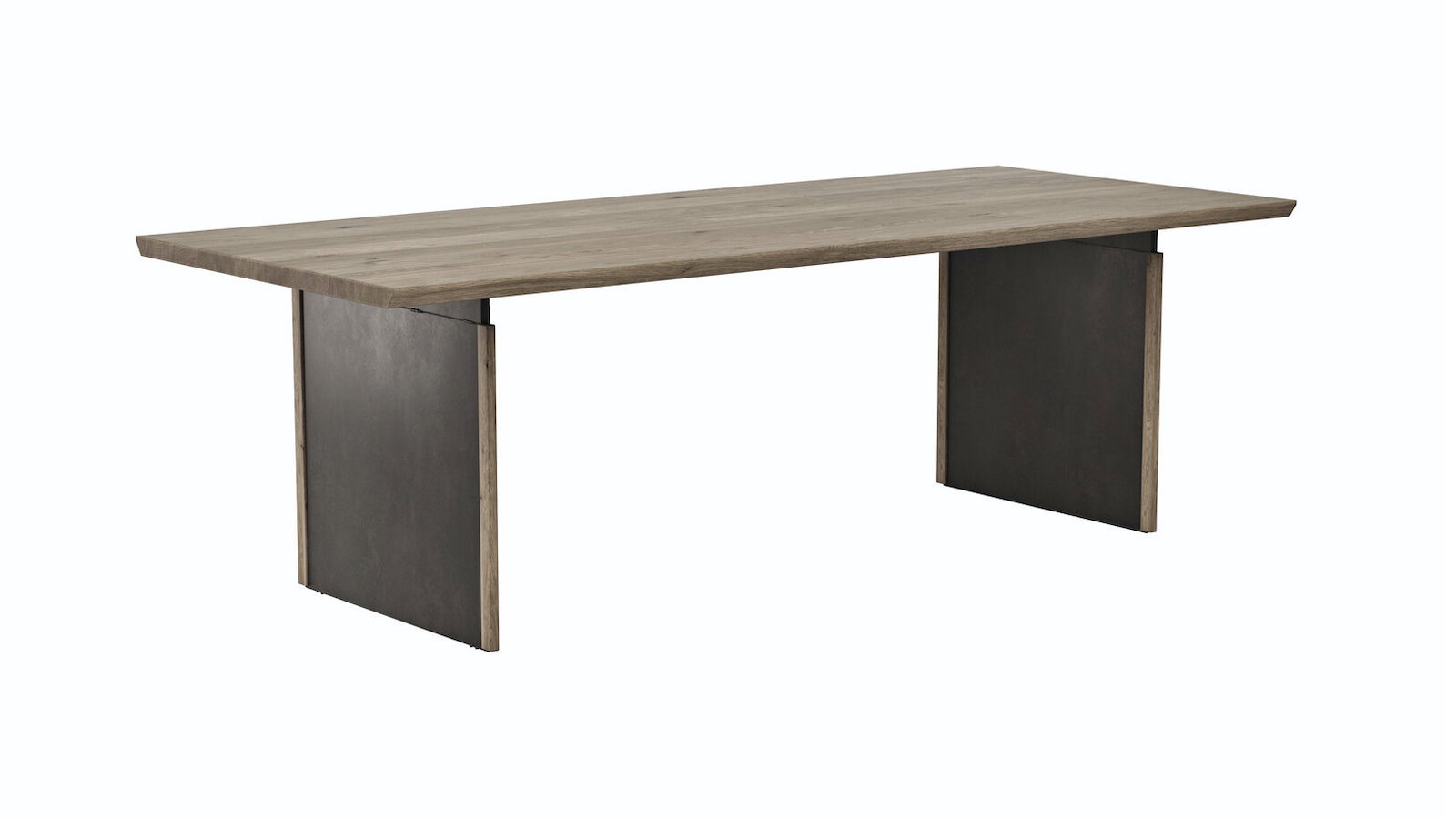 Esstisch Bakersfield - LB ca. 240x100 cm, Asteiche massiv, barrique von Natura Home