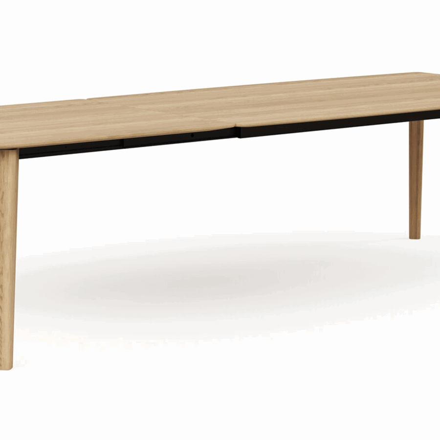Esstisch Saltino - ausziehbar, LB ca. 180x100 cm, Eiche massiv